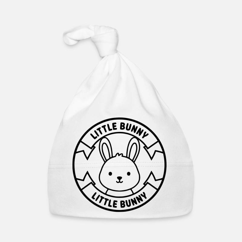 Logo Petit Lapin Bébé Mignon Bonnet bio Bébé