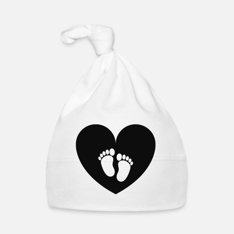 Empreinte de bébé Bonnet bio Bébé