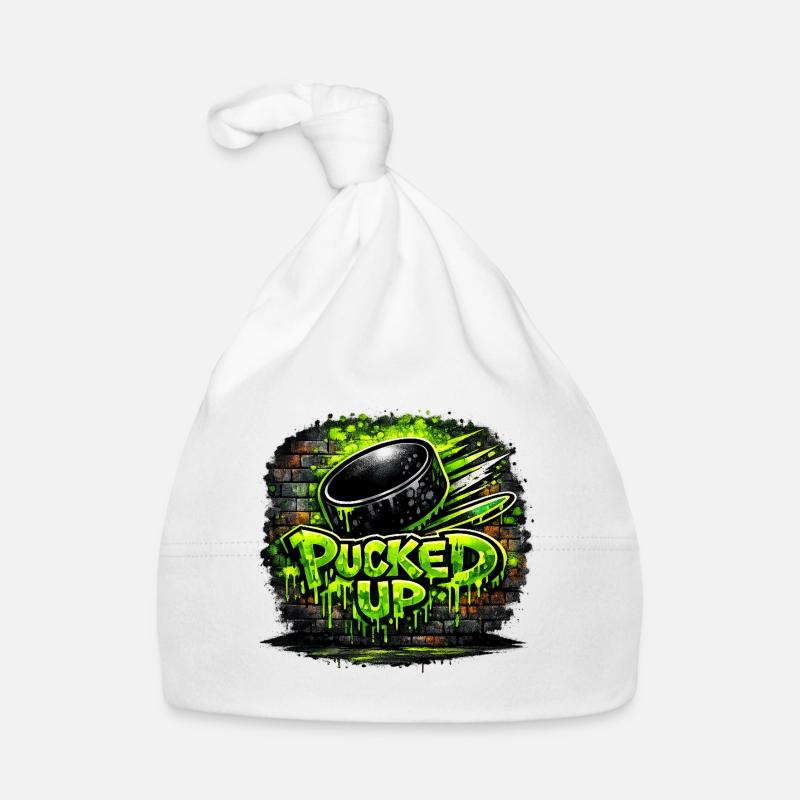 Néon graffiti décoiffé Bonnet bio Bébé