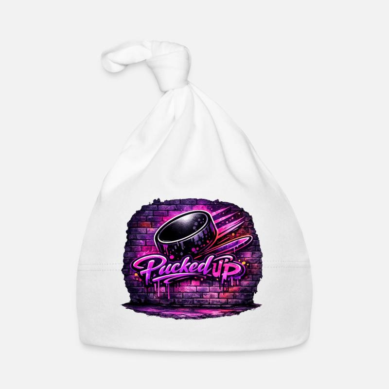 Picked Up Neon Graffiti Baby Bio-Mütze