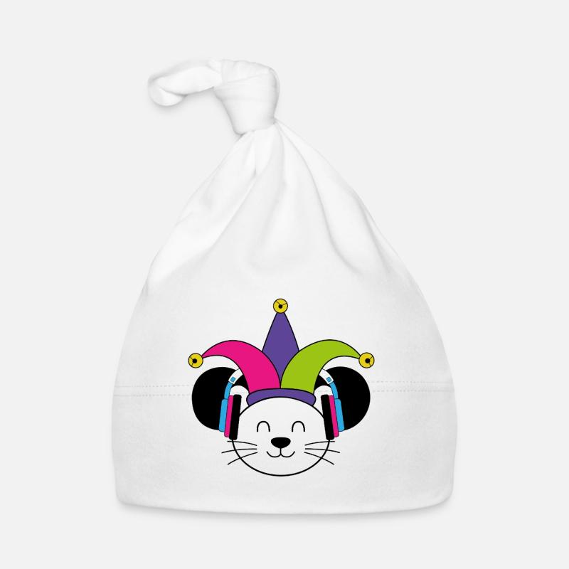 Carnival Mouse Organic Baby Cap