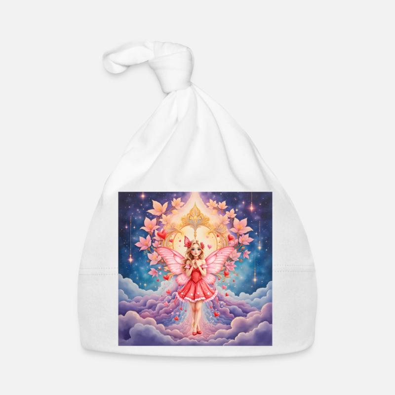 Fantasme de la Fée Rose Bonnet bio Bébé