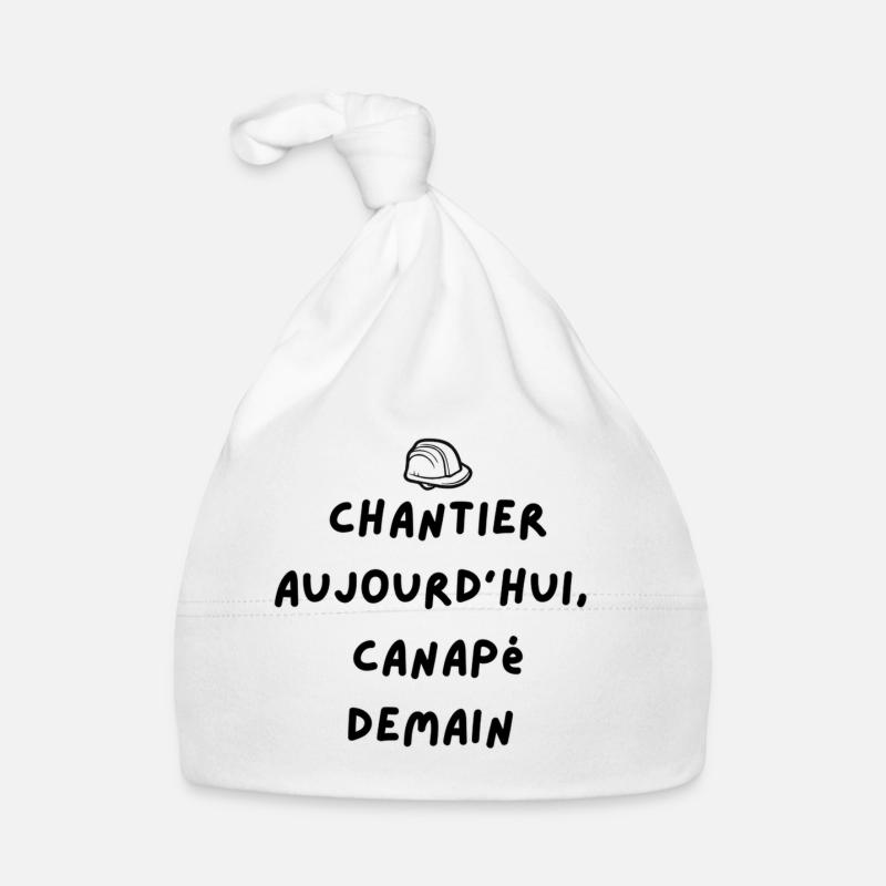 phrase chantier Bonnet bio Bébé