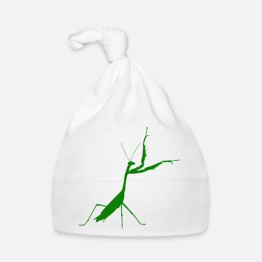 Verde mantide religiosa Cappellino ecologico per neonato