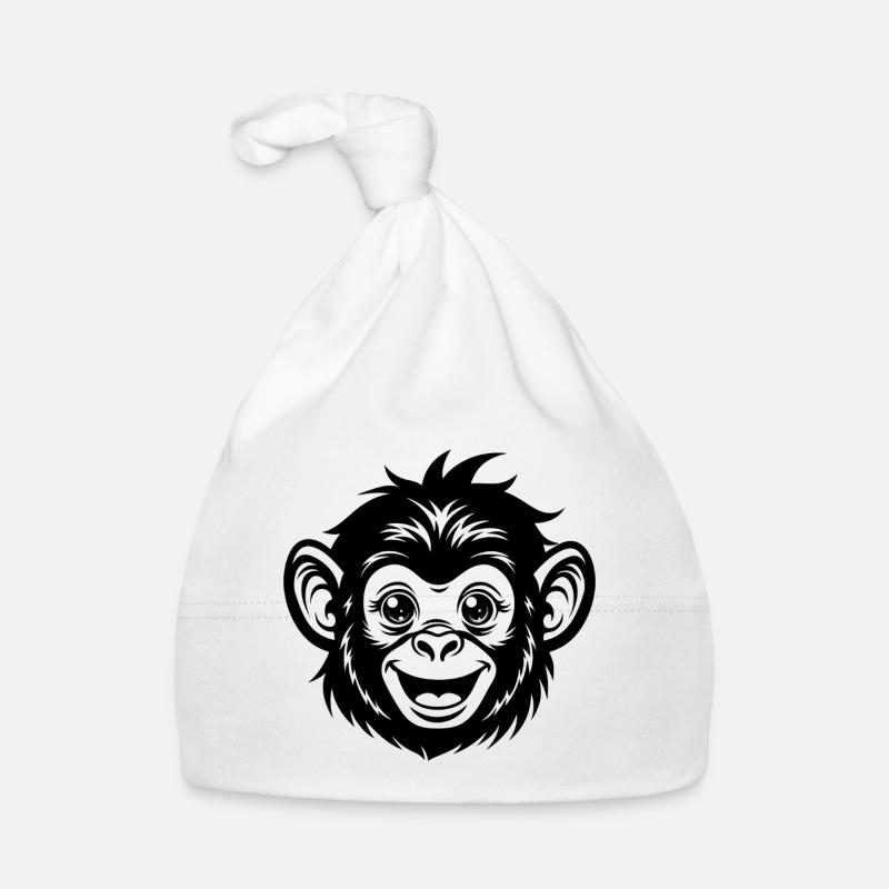 Face de singe Bonnet bio Bébé