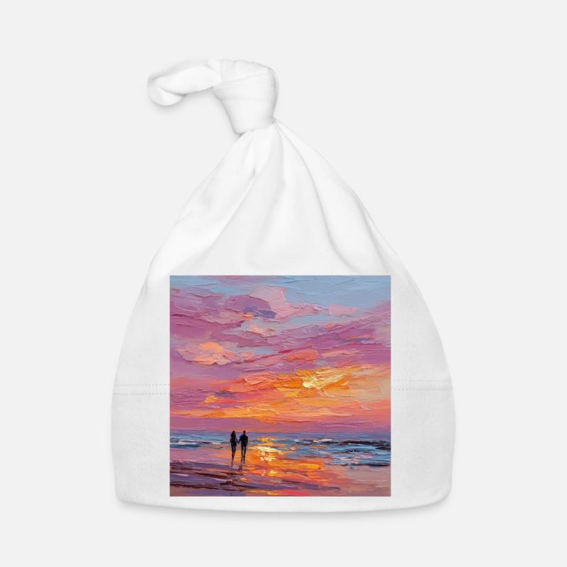 Coucher de soleil Bonnet bio Bébé