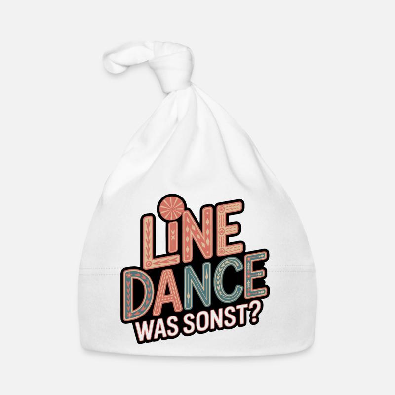 Line Dance Was Sonst? Baby Bio-Mütze