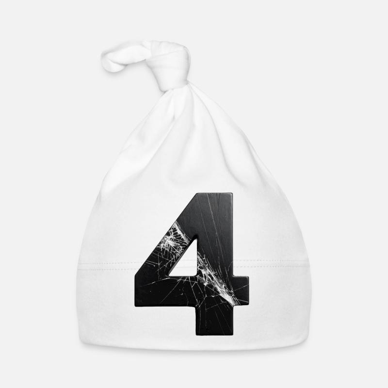 Zerbrochene Vier Muster Baby Bio-Mütze