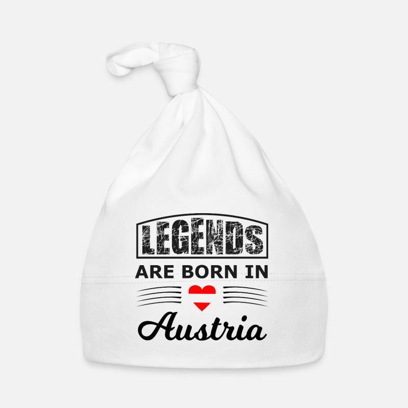 Legends born in Austria Organic Baby Cap