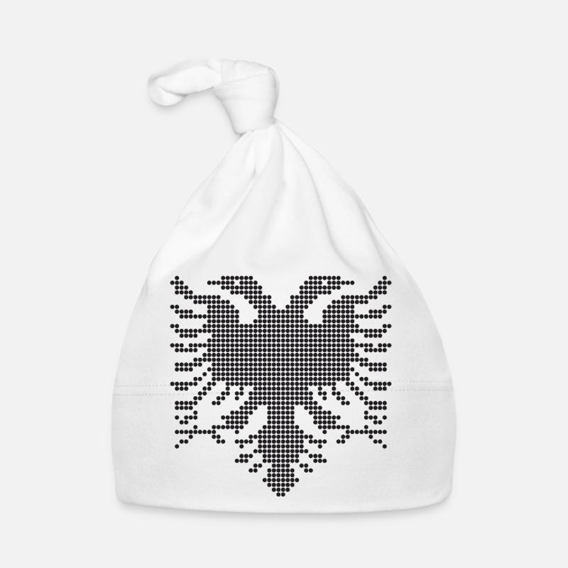 Silhouette à puntées d’aigle albanais bitête Bonnet bio Bébé