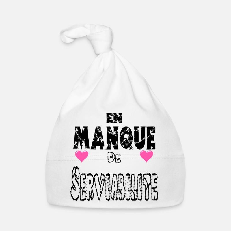 En Manque de Serviabilité Bonnet bio Bébé