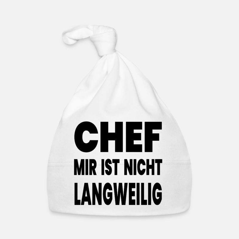 Chef Baby Bio-Mütze