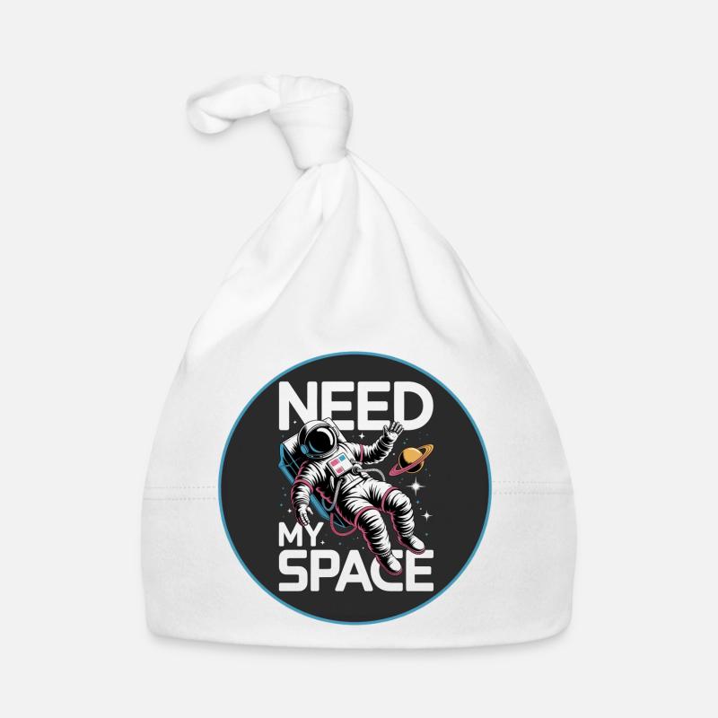 Need My Space Astronaut Baby Bio-Mütze
