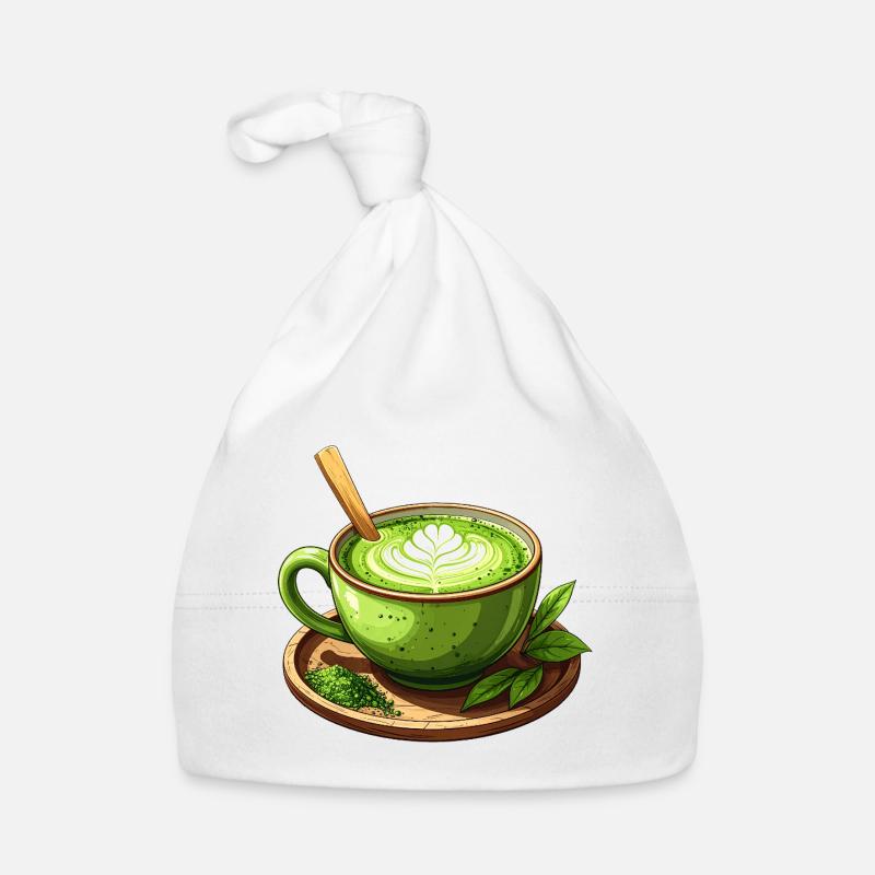 Matcha tea Organic Baby Cap