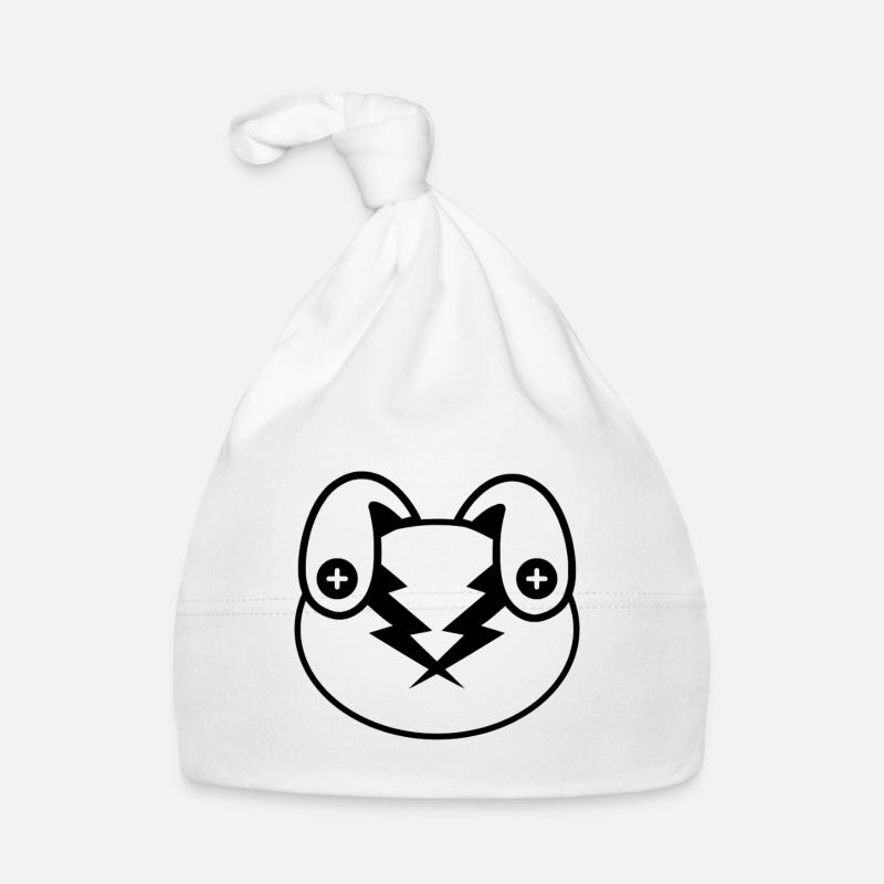 Plush : Plushy (Tête) - Bonnet bio Bébé - blanc
