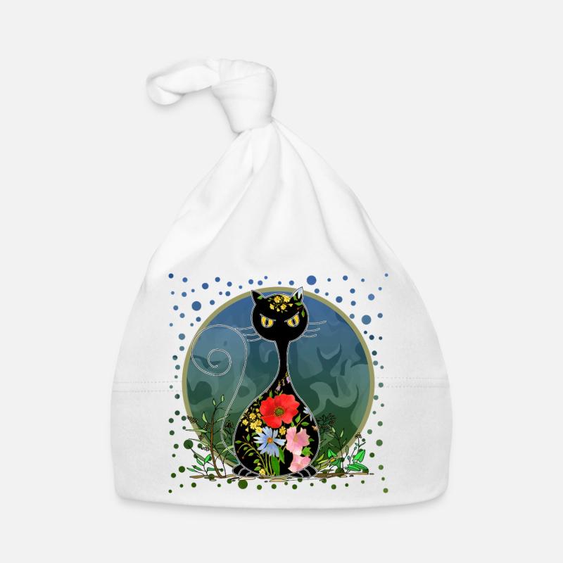 cat Organic Baby Cap