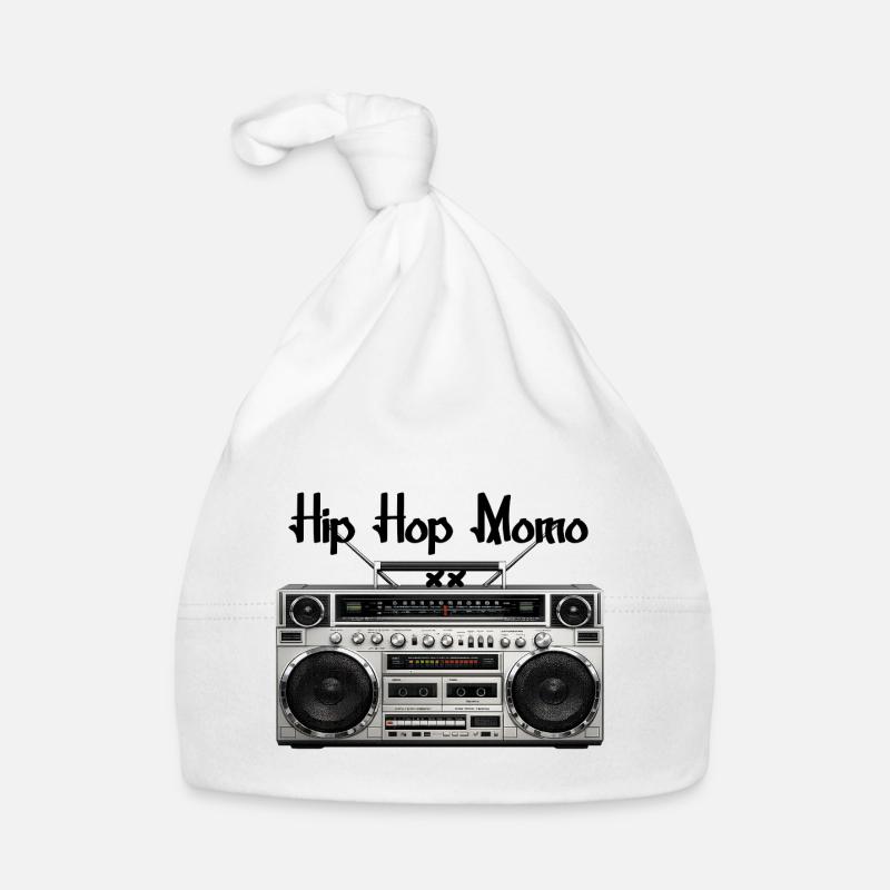 Ghetto Blaster Baby Bio-Mütze