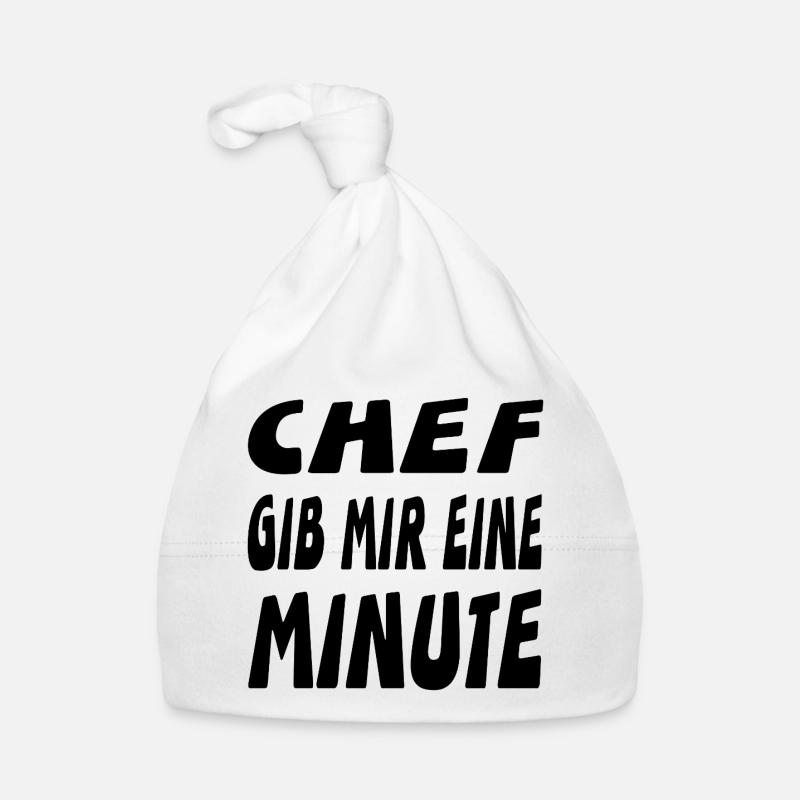 Chef Baby Bio-Mütze