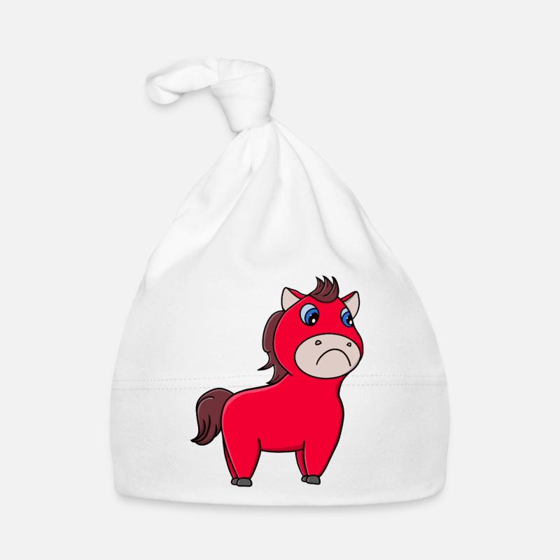 Crying Horse Organic Baby Cap