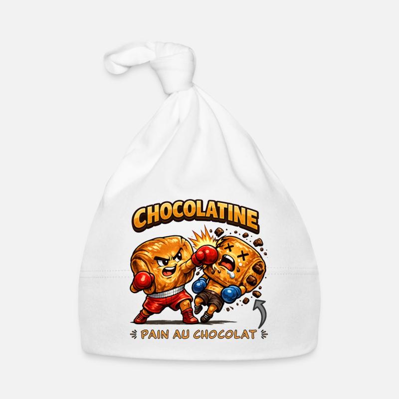 Chocolatine boxe Bonnet bio Bébé