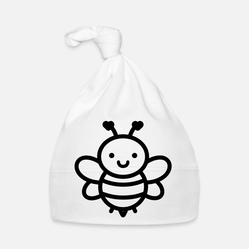 bee Organic Baby Cap