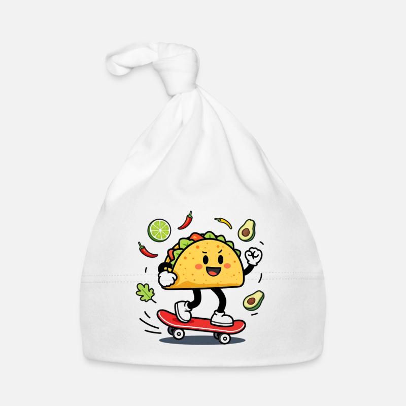 Taco Skate Pop Kawaii Baby Bio-Mütze