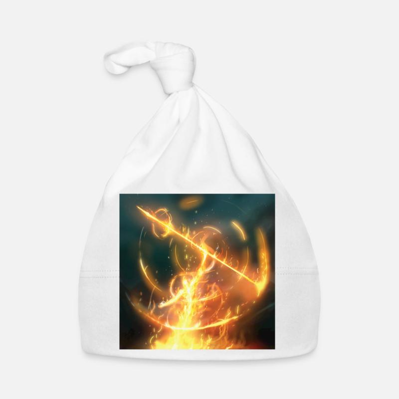 Fire Spear Organic Baby Cap