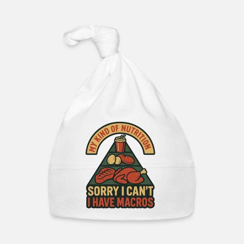 Blague macro : Pyramide alimentaire Bonnet bio Bébé