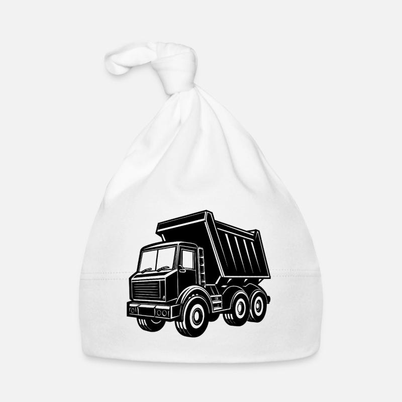 Camion-benne Bonnet bio Bébé
