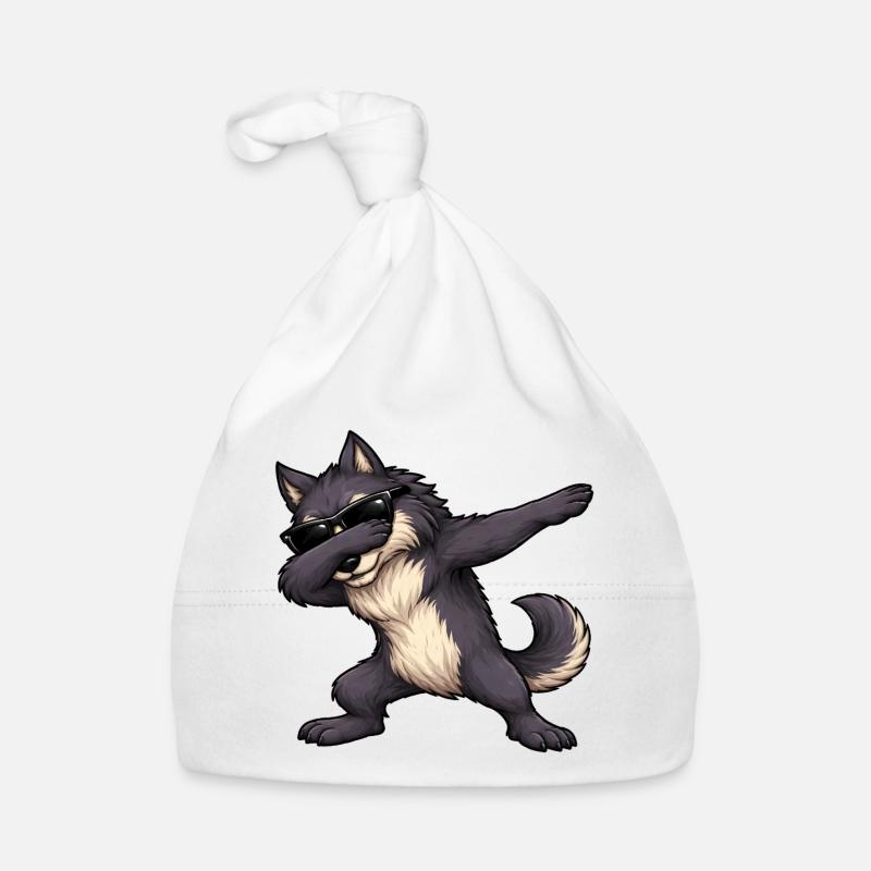 Essuyage de Loup-Garou Bonnet bio Bébé