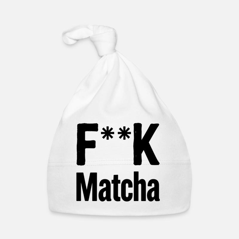 F**K Matcha-Einstellung Baby Bio-Mütze