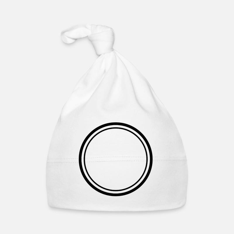 Cadre à double cercle Bonnet bio Bébé