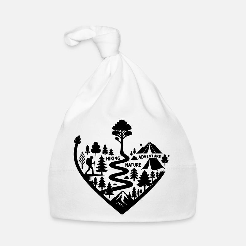 Adventure Nature Hiking Trail Organic Baby Cap
