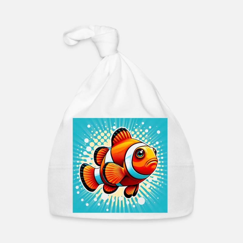 Poisson-clown Bonnet bio Bébé