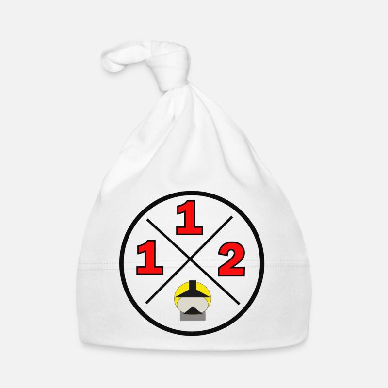112- Logo du district - Pompiers Bonnet bio Bébé