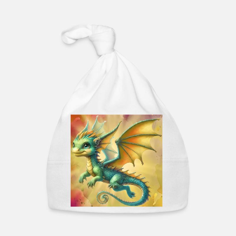 Drache Baby Bio-Mütze