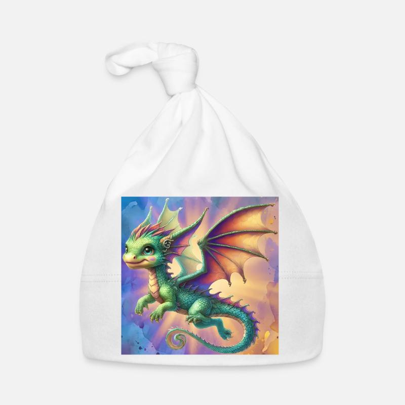 Drache Baby Bio-Mütze