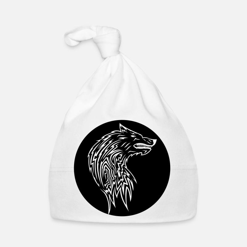 Wolf Baby Bio-Mütze