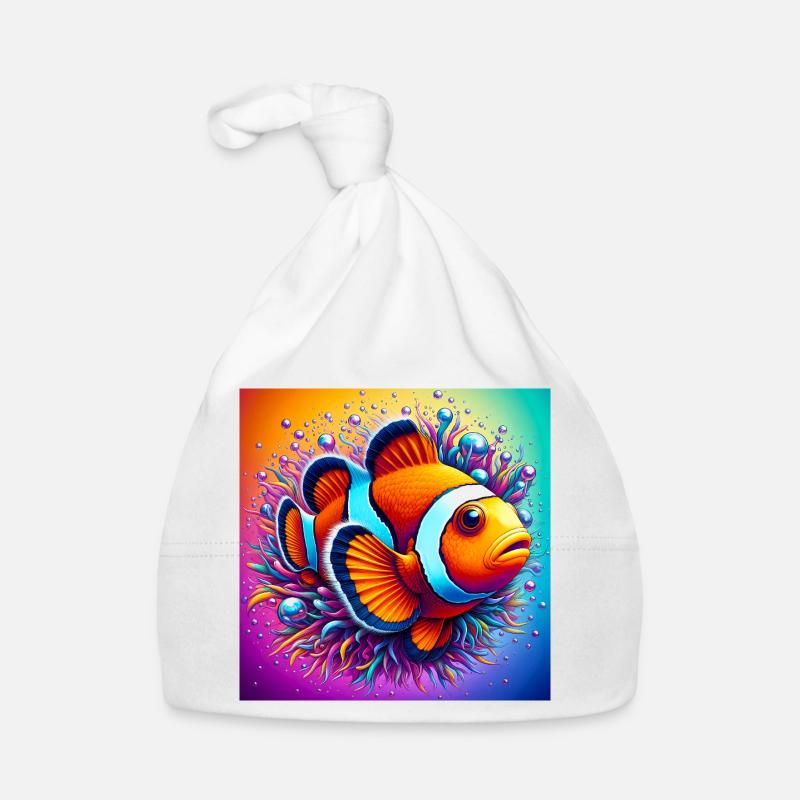 Poisson-clown Bonnet bio Bébé