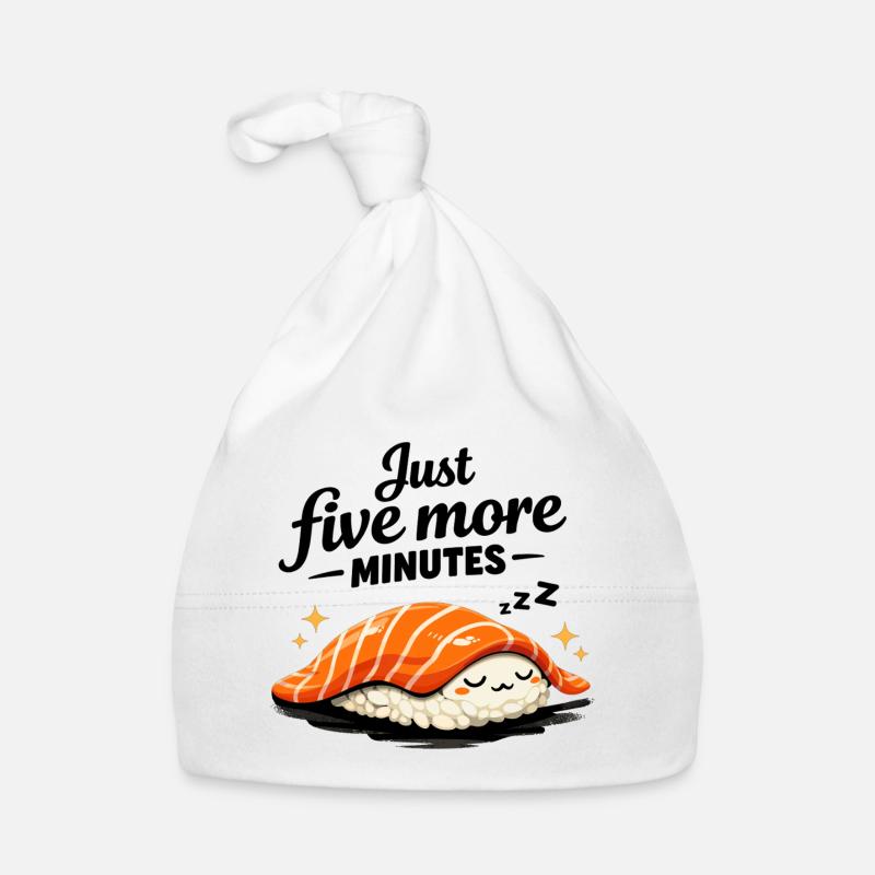 Sleeping Sushi – Encore 5 minutes de design rétro Bonnet bio Bébé