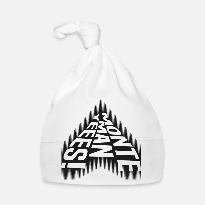 Monte Man Yeees - Cooler Spruch Baby Bio-Mütze