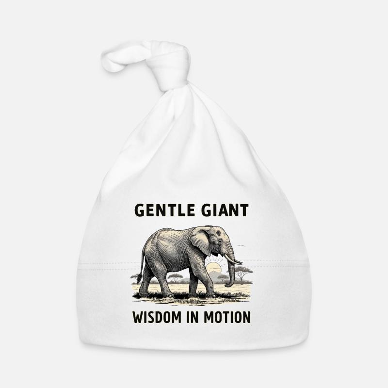 Elefant Baby Bio-Mütze