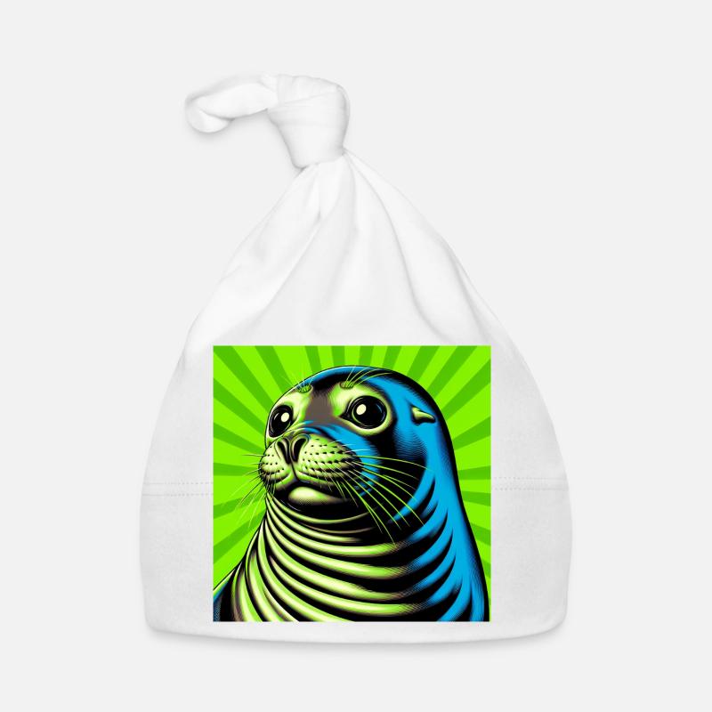 seal Organic Baby Cap
