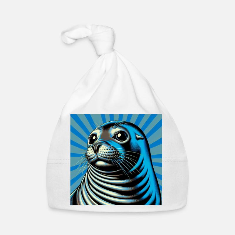 Phoque Bonnet bio Bébé