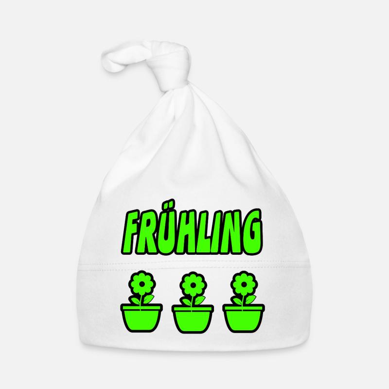 Frühling Baby Bio-Mütze