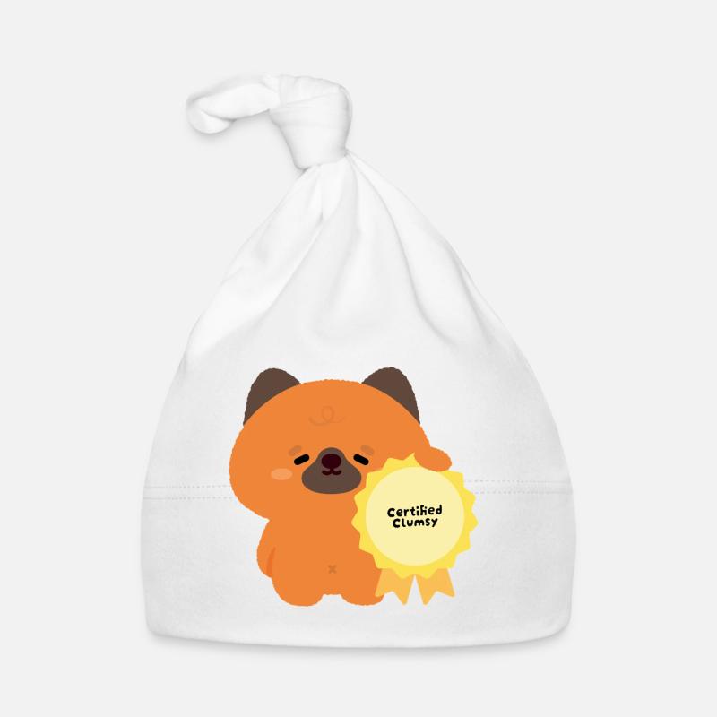 Certified Clumsy Puppy Organic Baby Cap
