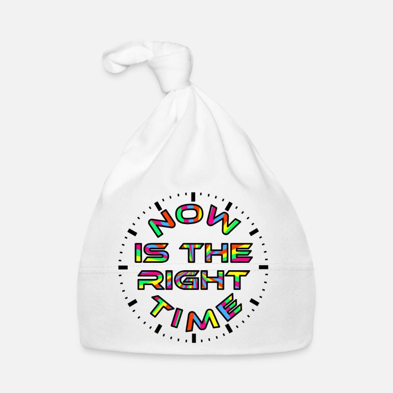Now & Time Organic Baby Cap