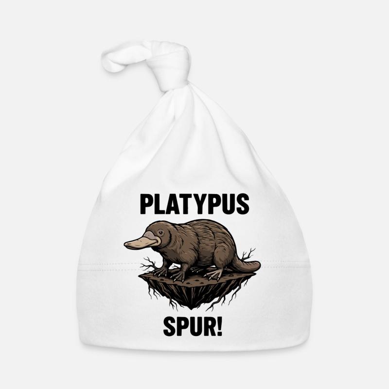 Platypus Spur Black Danger Organic Baby Cap