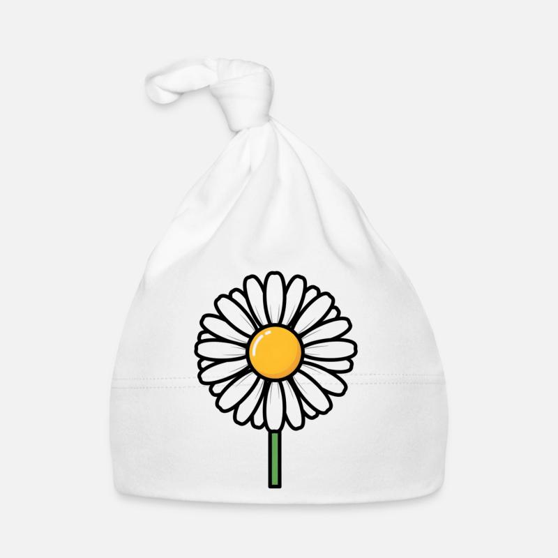 Gänseblümchen Baby Bio-Mütze