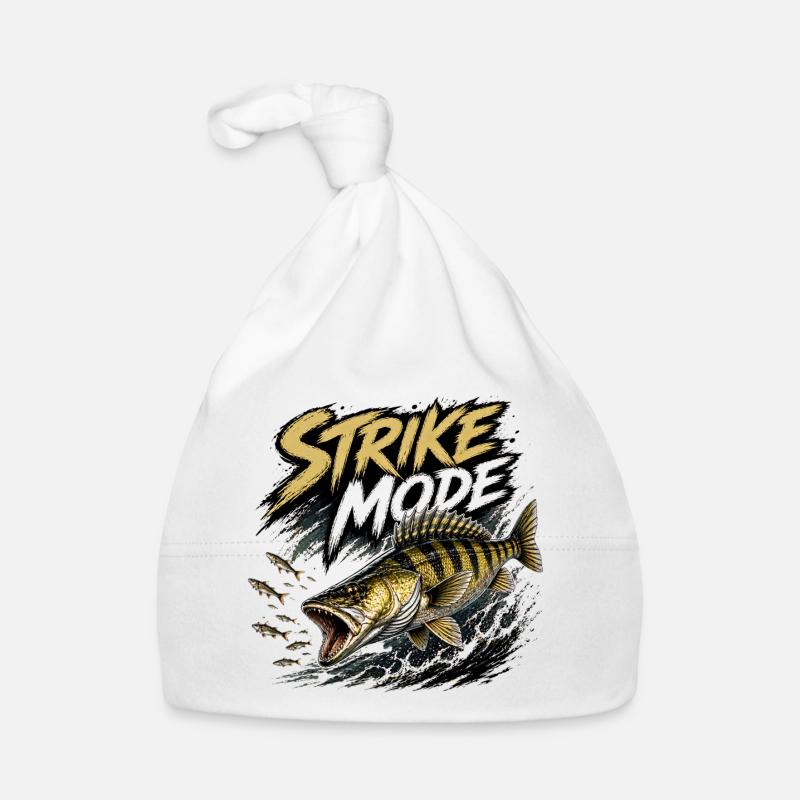 Mode Frappe Zander – Conception de la pêche aux prédateurs Bonnet bio Bébé